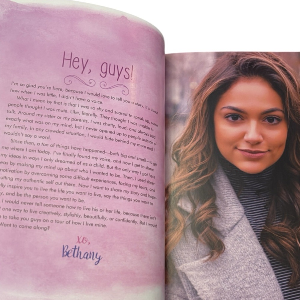 Make Your Mind Up Book Bethany Mota Hardcover You Tuber Influencer Beauty - Picture 10 of 11